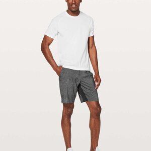 Lululemon T.H.E. Short *Linerless 9" Updated Heathered Grey Size Medium